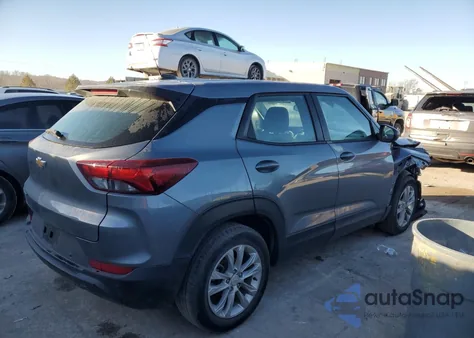 2022 Chevrolet Trailblazer Ls from USA, damaged, VIN KL79MMS27NB088751